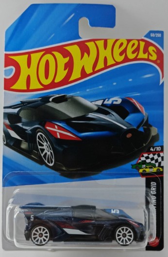 Hot Wheels 2026 #050/250 Bugatti Bolide, metalflake dark blue