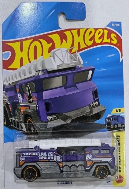 Hot Wheels 2026 #032/250 5 Alarm, purple