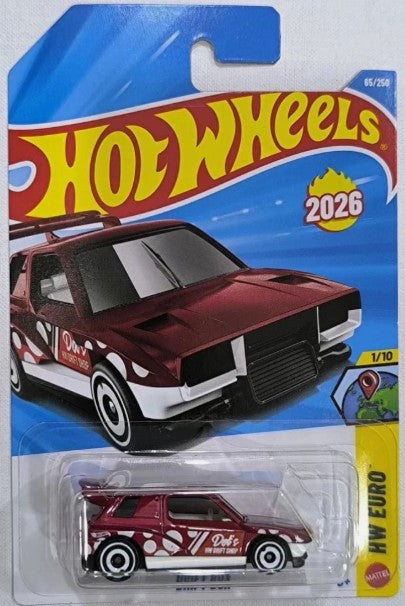 Hot Wheels 2026 #065/250 Drift Box, red