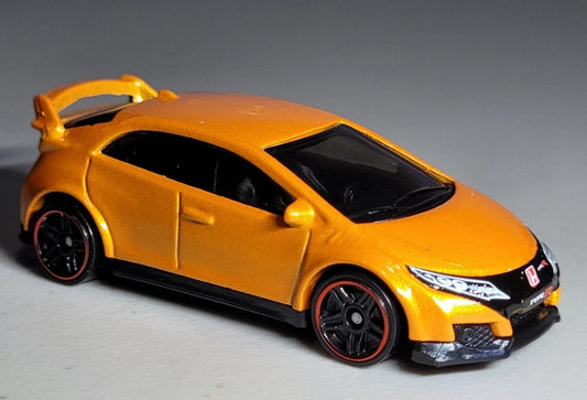 Hot Wheels 2025 Multipack Exclusive, 2016 Honda Civic Type R, NEW/LOOSE, metalflake orange