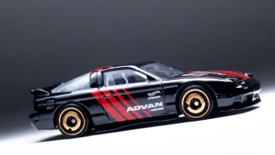 Hot Wheels 2018 #091/365	'96 Nissan 180SX Type X, NEW/LOOSE, black (ADVAN livery)