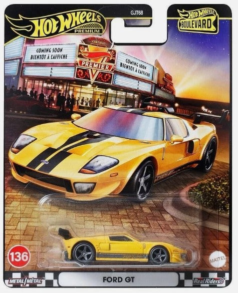 Hot Wheels Boulevard Series #136 Ford GT, yellow
