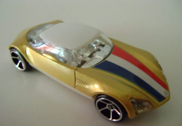 Hot Wheels 2009 #018/190 Avant Garde, NEW/LOOSE, metallic gold