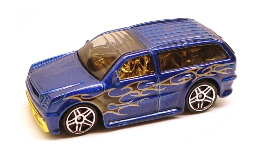 Hot Wheels 2003 #035 Boom Box, NEW/LOOSE, metallic blue