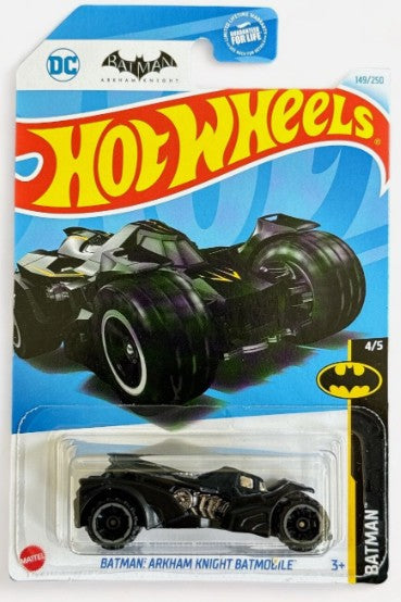 Hot Wheels 2024 #149/250 Batman: Arkham Knight Batmobile, black