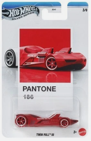 Hot Wheels 2026 Pantone Series 3/6, Twin Mill III, 186-Red