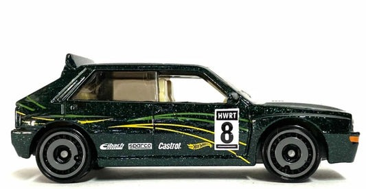 Hot Wheels 2022 #210/250 Lancia Delta Integrale, NEW/LOOSE, dark green