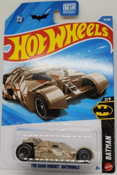 Hot Wheels 2026 #051/250 The Dark Knight Batmobile, tan