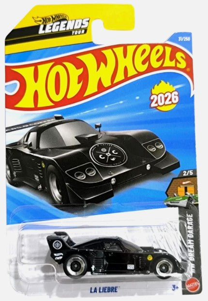 Hot Wheels 2026 #031/250 La Liebre, black