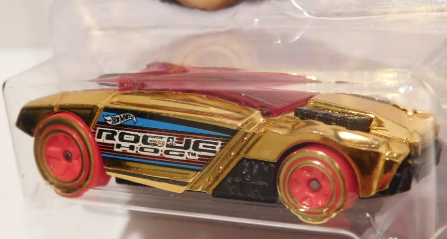Hot Wheels 2017 #299/365 Rogue Hog, NEW/LOOSE, gold chrome