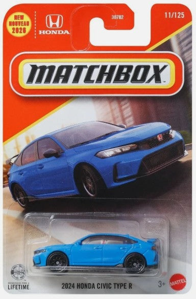 Matchbox 2026 #011/125 2024 Honda Civic Type R, blue