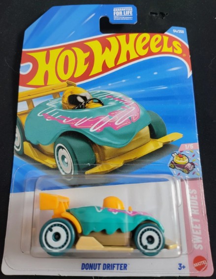 Hot Wheels 2026 #054/250 Donut Drifter, teal