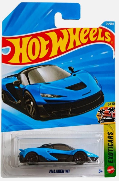 Hot Wheels 2026 #074/250 McLaren W1, blue