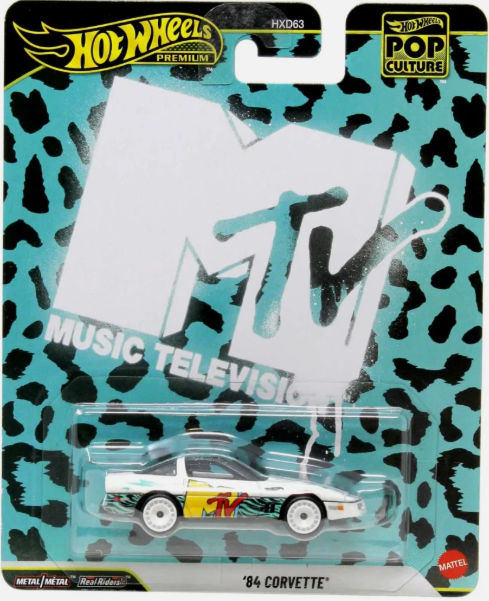 Hot Wheels 2026 Pop Culture Mix 2, '84 Corvette, white