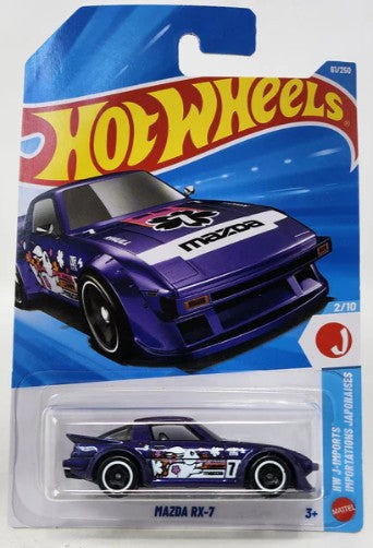 Hot Wheels 2026 #061/250 Mazda RX-7, purple