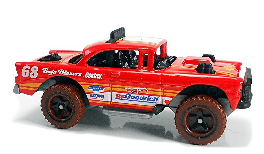 Hot Wheels 2021 #130/250 Big-Air Bel-Air, NEW/LOOSE, red