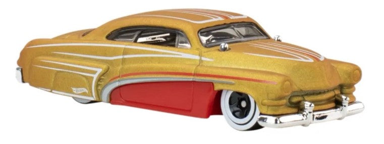 Hot Wheels 2026 Multipack Exclusive, Hirohata Merc, NEW/LOOSE, matte gold
