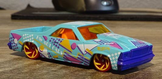 Hot Wheels 2021 #044/250 '80 El Camino, NEW/LOOSE, aqua