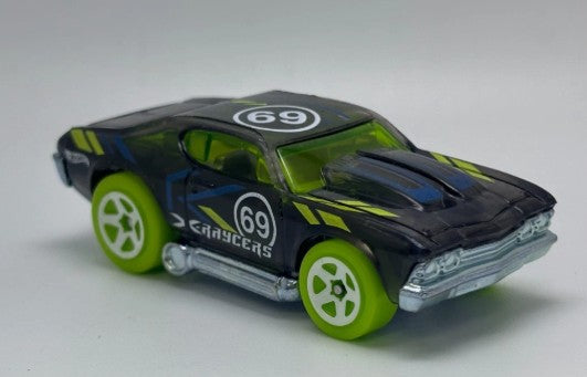Hot Wheels 2026 #053/250 '69 Chevelle (Toon'd), NEW/LOOSE, transparent black