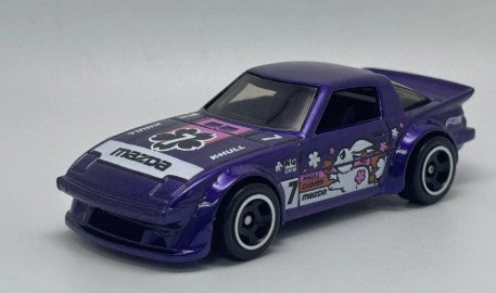 Hot Wheels 2026 #061/250 Mazda RX-7, NEW/LOOSE, purple