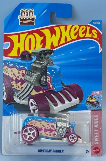 Hot Wheels 2026 #082/250, Birthday Burner, blue