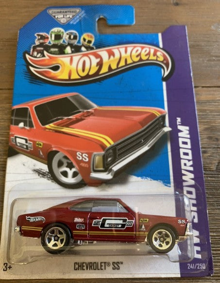 Hot Wheels 2013 #241/250 Chevrolet SS, dark red