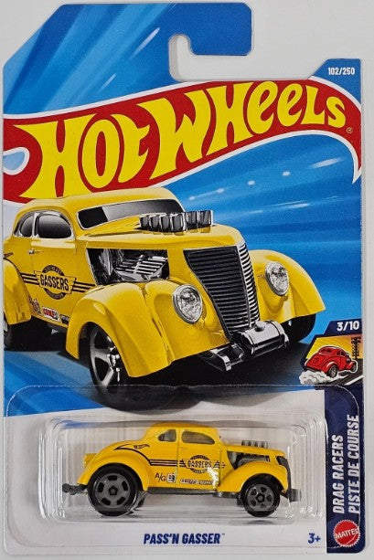 Hot Wheels 2026 #102/250, Pass'n Gasser, yellow