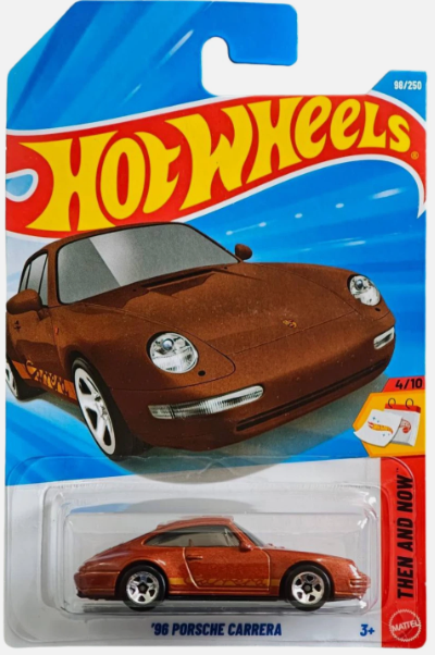 Hot Wheels 2026 #098/250, '96 Porsche Carrera, metallic root beer