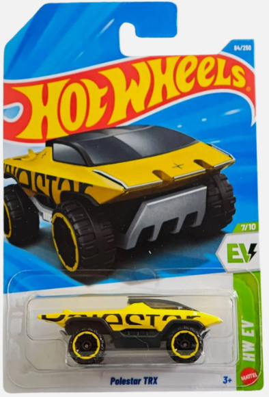 Hot Wheels 2026 #084/250, Polestar TRX, yellow