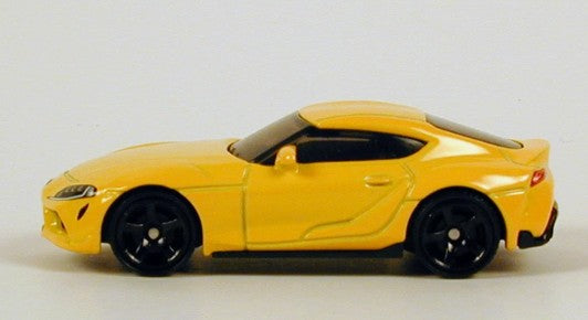 Matchbox 2025 #043/125 2023 Toyota GR Supra, NEW/LOOSE, yellow