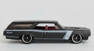 Hot Wheels 2024 Hot Wagons 2/5 Custom '66 GTO Wagon, PREOWNED/LOOSE, black
