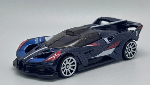 Hot Wheels 2026 #050/250 Bugatti Bolide, NEW/LOOSE, metalflake dark blue