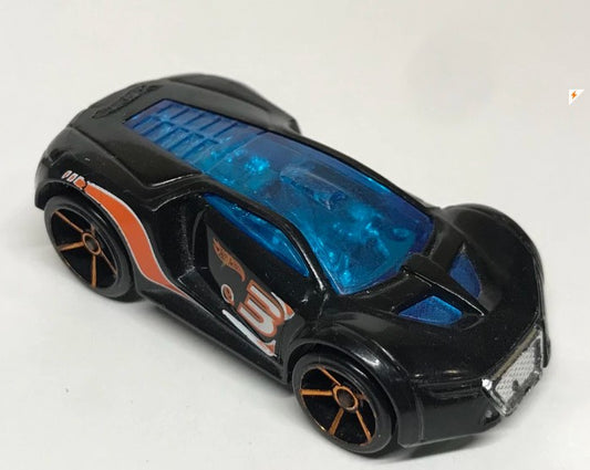 Hot Wheels 2011 #080/244 Ultra Rage, NEW/LOOSE, black