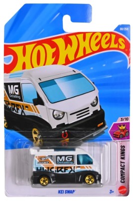 Hot Wheels 2026 #080/250, Kei Swap, white
