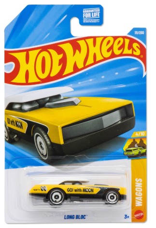 Hot Wheels 2026 #111/250, Long Bloc, yellow