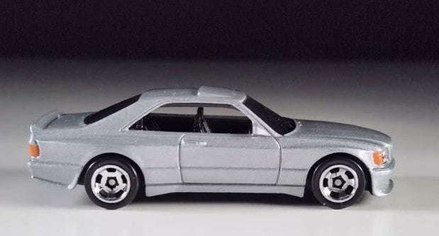 Hot Wheels 2023 #150/250 '89 Mercedes-Benz 560 SEC AMG, NEW/LOOSE, metalflake silver