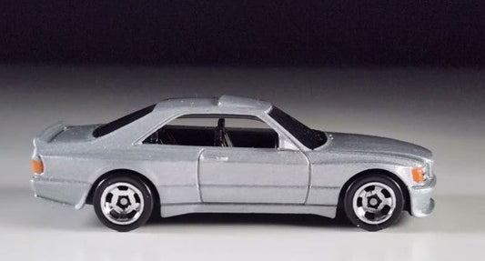 Hot Wheels 2023 #150/250 '89 Mercedes-Benz 560 SEC AMG, NEW/LOOSE, metalflake silver