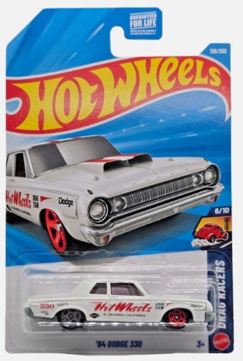 Hot Wheels 2026 #126/250, '64 Dodge 330, white