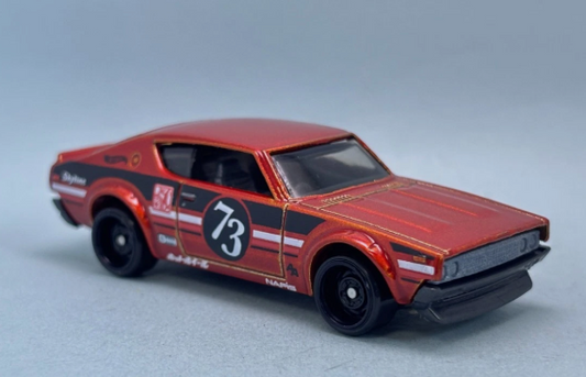 Hot Wheels 2026 #088/250, Nissan Skyline 2000 GT-R, NEW/LOOSE, burnt orange