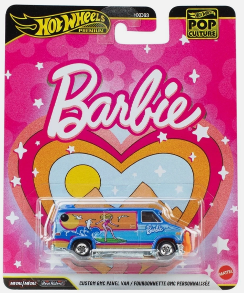 Hot Wheels 2026 Pop Culture Mix Q, Custom GMC Panel Van, blue