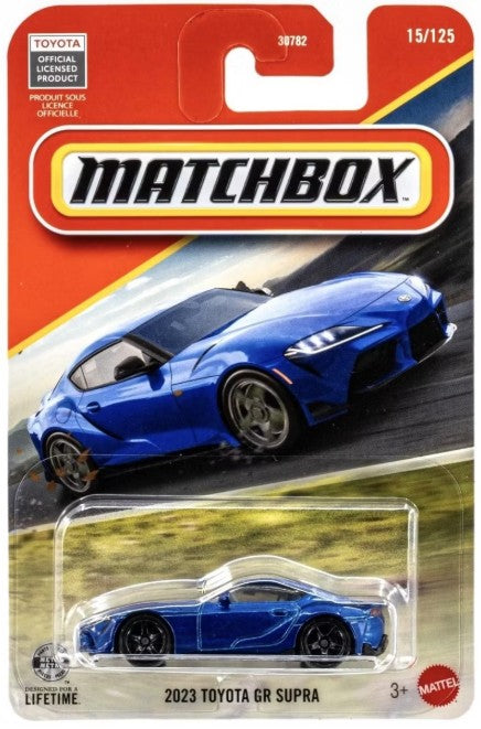 Matchbox 2026 #015/125 2023 Toyota GR Supra, blue