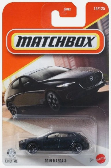 Matchbox 2026 #014/125 2019 Mazda 3, black