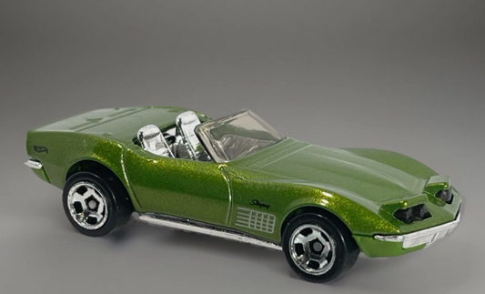 Hot Wheels 2026 Multipack Exclusive, '72 Stingray Convertible, NEW/LOOSE, metalflake elkhart green