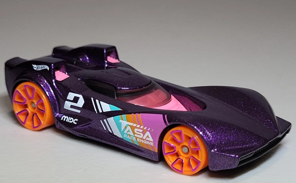 Hot Wheels 2025 Multipack Exclusive, Scoopa Di Fuego, NEW/LOOSE, metallic purple