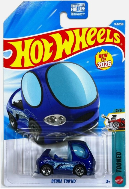 Hot Wheels 2026 #143/250 Deora Too'nd, dark blue