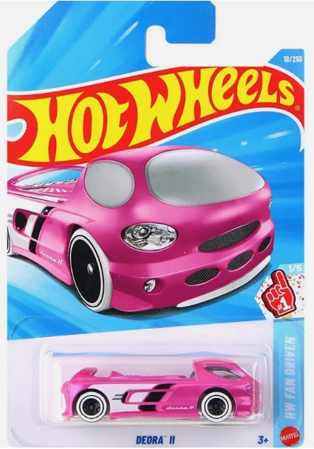 Hot Wheels 2026 #018/250, Deora II, pink