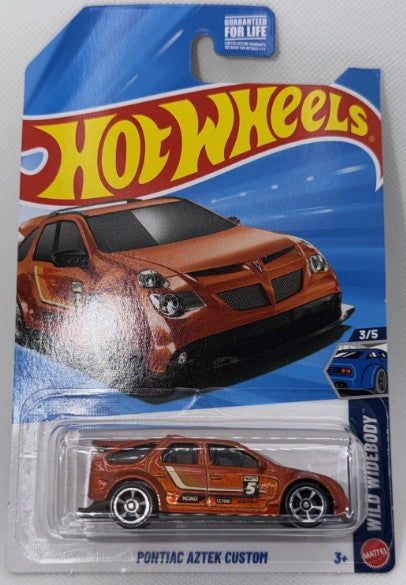Hot Wheels 2025 [no number], Pontiac Aztek Custom, RETAILER EXCLUSIVE, metalflake burnt orange