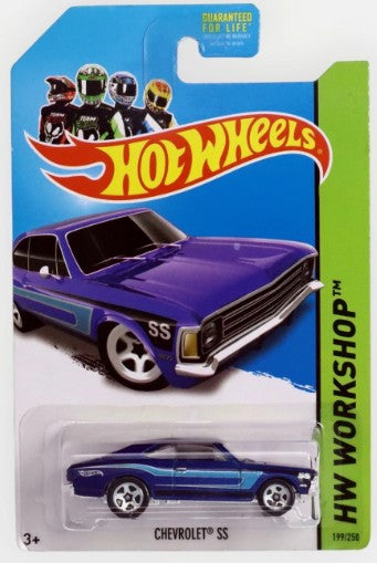 Hot Wheels 2014 #199/250, Chevrolet SS, blue
