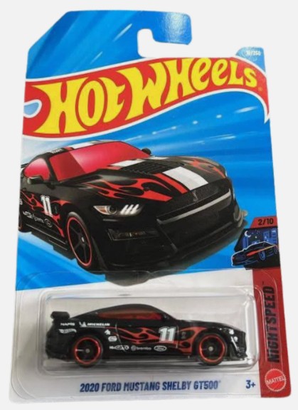 Hot Wheels 2026 #010/250, 2020 Ford Mustang Shelby GT500, black