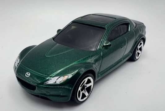 Matchbox 2025 Multipack Exclusive, Mazda RX-8, NEW/LOOSE, metalflake nordic green